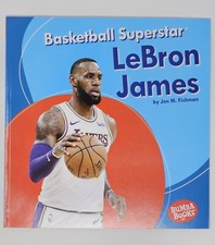 Basketball Superstar LeBron James - Bumba Books   paperback LIKE NEW