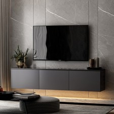 Meuble TV - NEON - Anthracite