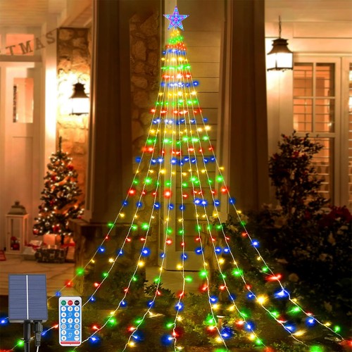 Guirlande lumineuse solaire - guirlande,
