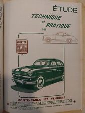 REVUE TECHNIQUE SIMCA Vedette