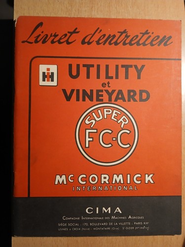 Cormick tracteur super - mc,