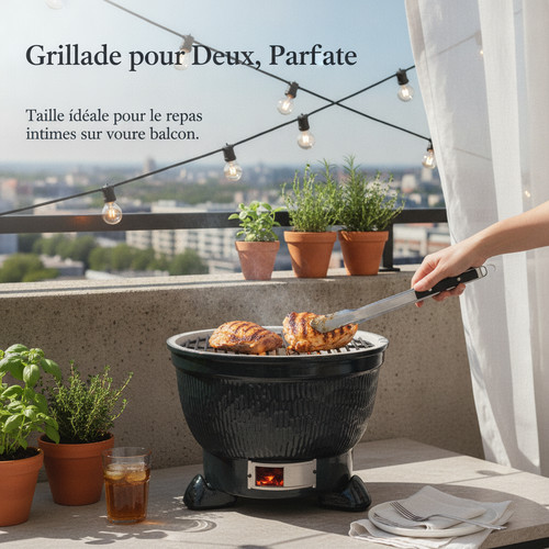 Barbecue table charbon - table,