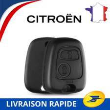 Coque Clé Plip Citroën C1 C2 C3 C4 Berlingo Xsara – Remplacement 2 Boutons