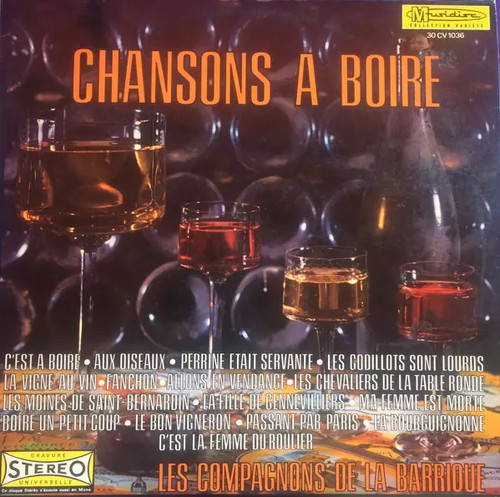 Chansons boire les - boire,,