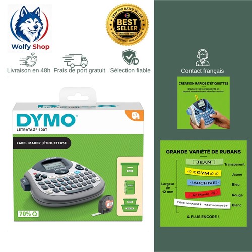 Dymo letratag 100t - dymo, lt-100t
