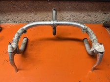 1940-50 Stem Handlebar Duralumin Mafac 1st Gen Randonneuse Barra Singer Herse 
