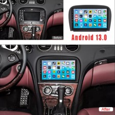 For Mercedes-Benz SL R230 SL350 SL500 Android 13 Car Stereo Radio 8+256G CarPlay