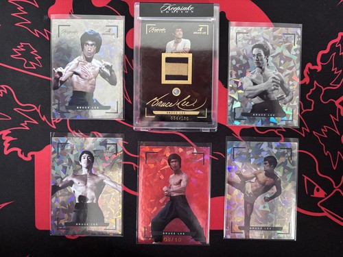 Lot cartes bruce lee - bruce, keepsake