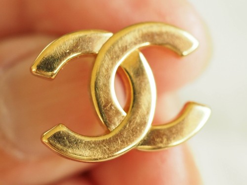 Logo chanel metal dore - logo,