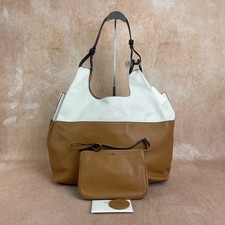 Delvaux Caramel Tote
