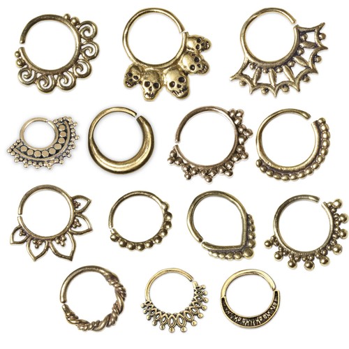 Oreille anneau piercing nez - oreille,
