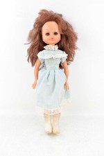 Poupée De Collection Furga Fabriquée En Italie Robe À Rayures Vertes
