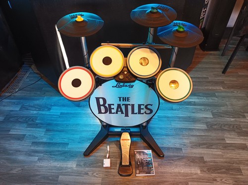 Beatles rock band drums - beatles,