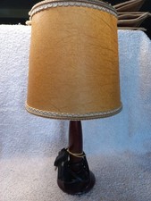 Antique wooden bedside