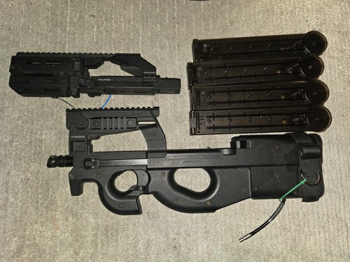 Kyrtac hpa airsoft p90 with - kyrtac,