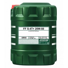 FANFARO S-4T + SAE 20W-50 Huile de Moto Api Sn, Jaso Ma, Jaso MA2, 20 Litre