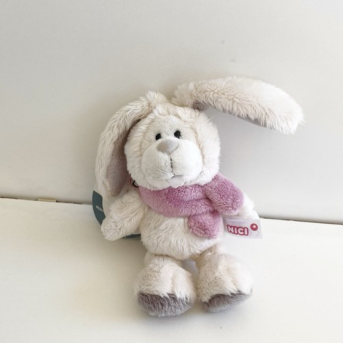 Peluche lapin nici 15cm neuve - lapin,