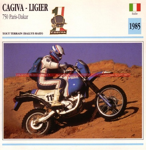 Cagiva ligier 750 paris - cagiva-ligier, paris-dakar