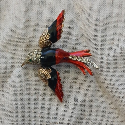 Broche hirondelle oiseau