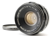 [Near MINT+++] Canon 35mm f/2 Wide Angle Lens LTM L39 Leica Screw Mount JAPAN