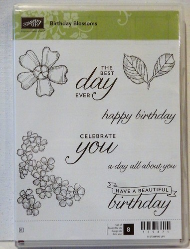Stampin anniversaire fleurs - anniversaire,