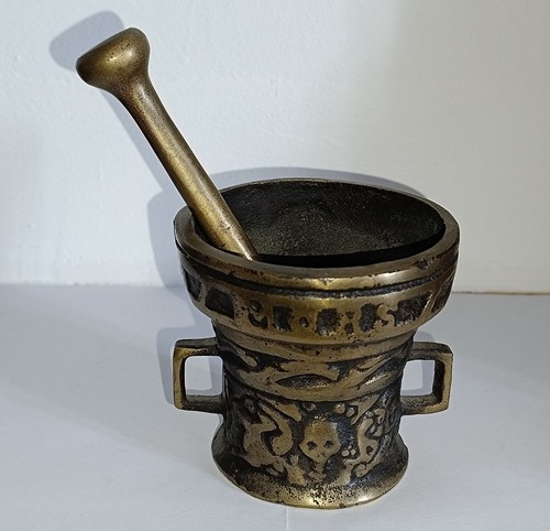 Ancien mortier pilon en - ancien,