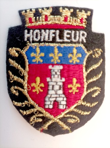 écusson honfleur feutrine - , en