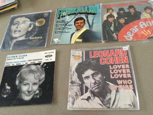 Lot disques 45t divers - lot,