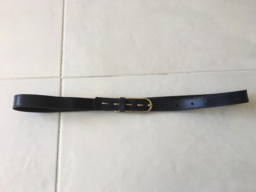 Ceinture fine simili cuir - fine,