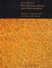 CATALOGUE DE VENTE : LIVRES IMPRIMES & MANUSCRITS (Darwin,Ernst,Fleming,Picasso