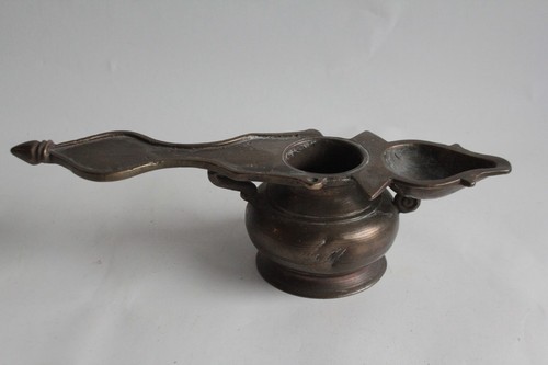 Ancienne lampe huile inde - ancienne,