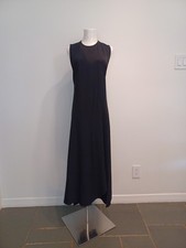 Victoria Beckham Black Dress US 6 Made In England Minimalist Quiet Luxury Modern