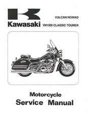 Kawasaki service manual 1998 & 1999 VULCAN NOMAD, VN1500 CLASSIC TOURER