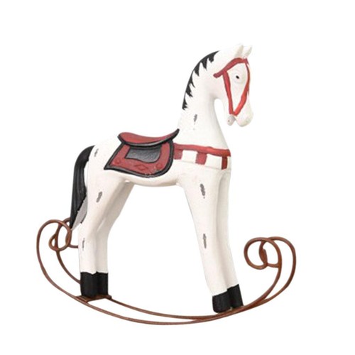 Statue cheval bascule - cheval, à
