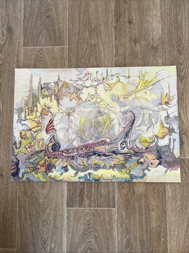 Peinture louis andré cabane - peinture,