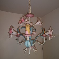 lustre 3 lumières fer forgé