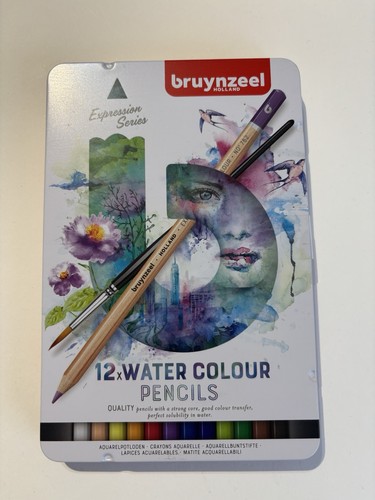 Boîte crayons aquarelle - boîte, 12