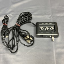 M-Audio ML03-00454 Fast Track Digital Audio Recording Interface - Tested Works!
