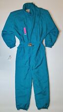 Combinaison de ski femme Franz Klammer vintage années 90 bleue Autriche combi...