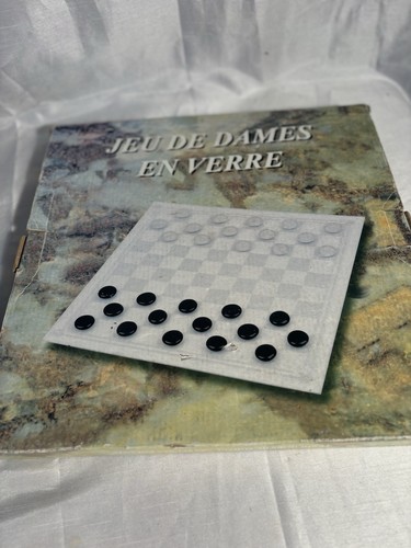 Jeux dames verre - de,