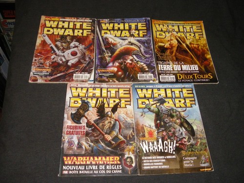 Lot magazines white dwarf - lot,