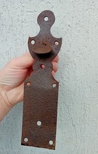 ANTIQUE WROUGHT IRON THUMB LATCH DOOR HANDLE, LOCK LOCK LATCH
