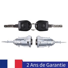 POUR VW GOLF 4 IV BORA BARILLET SERRURE PORTE AVANT GAUCHE 604837167 6Q4837167E