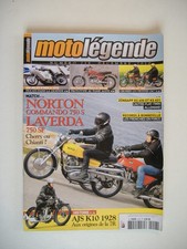 MOTO LEGENDE 218 NORTON 750 COMMANDO-LAVERDA 750 SF-BULTACO METRALLA 350-AJS K10