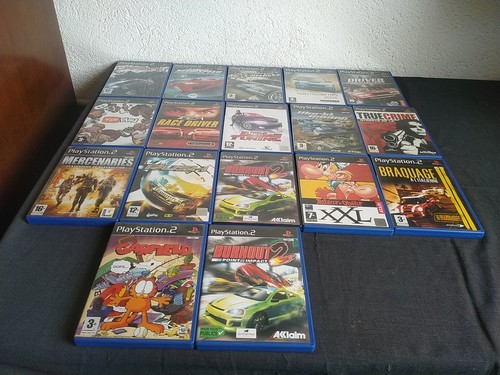 Lot jeux ps2 très bon - de,