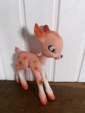 Antique 1959 Walt Disney Productions 20cm DELACOSTE FRANCE Large BAMBI Beam