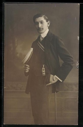 Carte postale étudiante - , de