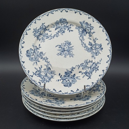 Sarreguemines 6 assiettes - -,