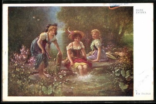 Carte postale artiste - postale, d'artiste