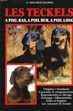 LES TECKELS. A poil ras, à